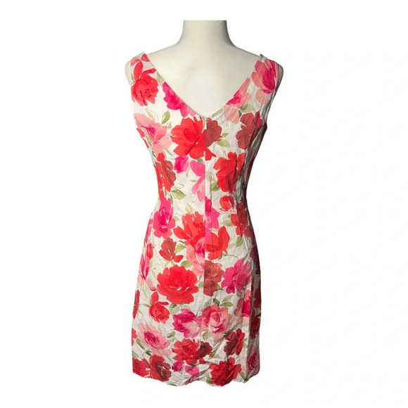 Floral Rose Mini Dress NWT (Muse) 8 - Picture 2 of 7